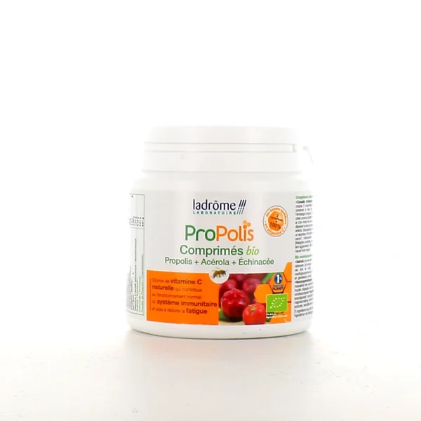 Ladrôme ProPolis Comprimés Bio à Croquer Propolis et Acérola