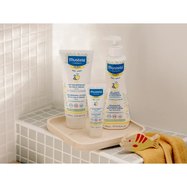 Lait nourrissant au Cold Cream à la cire d'abeille BIO
