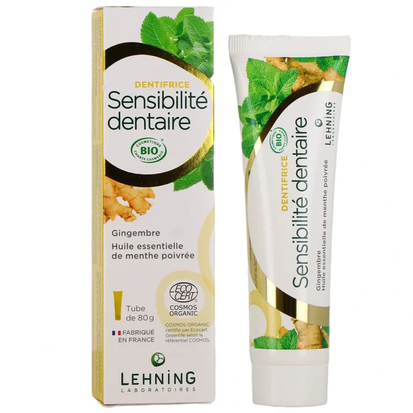 Lehning Dentifrice Bio Sensibilité Dentaire