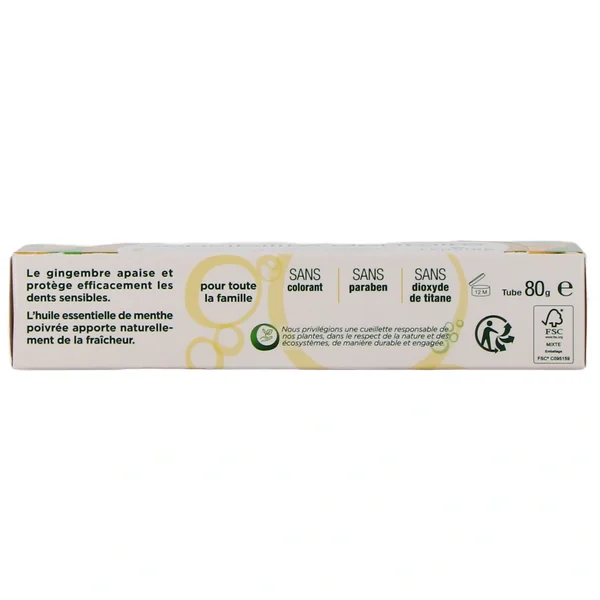 Lehning Dentifrice Bio Sensibilité Dentaire