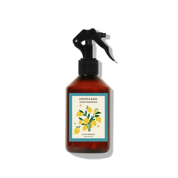 Lemon & Basil Home Fragrance Parfum d'Intérieur