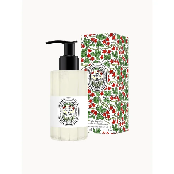 Lemongrass & Geranium - Perfumed wash gel for hands and body