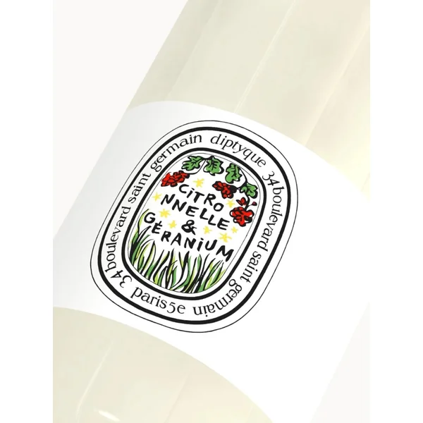 Lemongrass & Geranium - Perfumed wash gel for hands and body