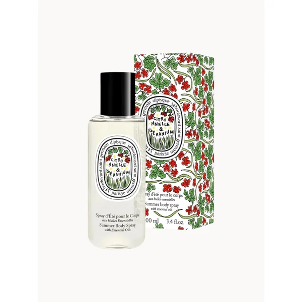 Lemongrass & Geranium - Summer body spray