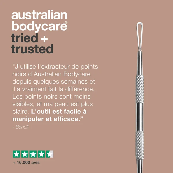 L'extracteur de points noirs d’Australian Bodycare