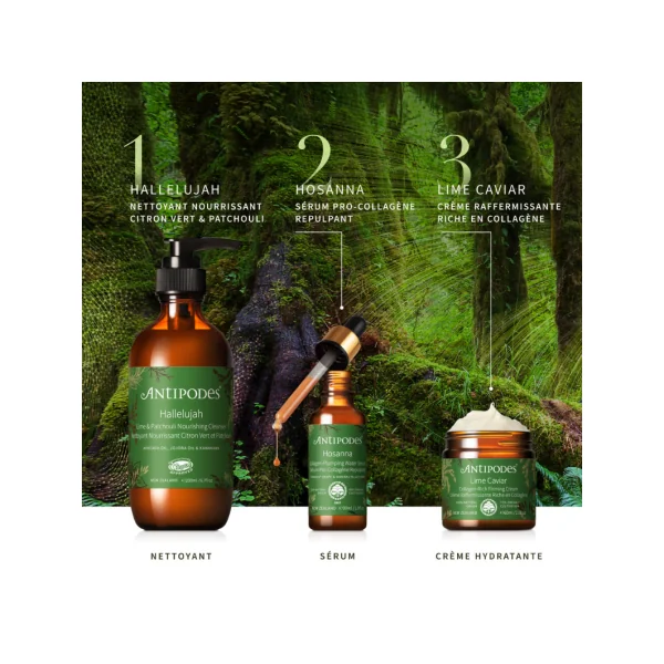 LIME CAVIAR Crème raffermissante riche en collagène 60ml