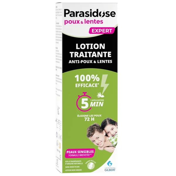 Lotion Traitante Anti-Poux & Lentes - Peaux Sensibles, 100ml