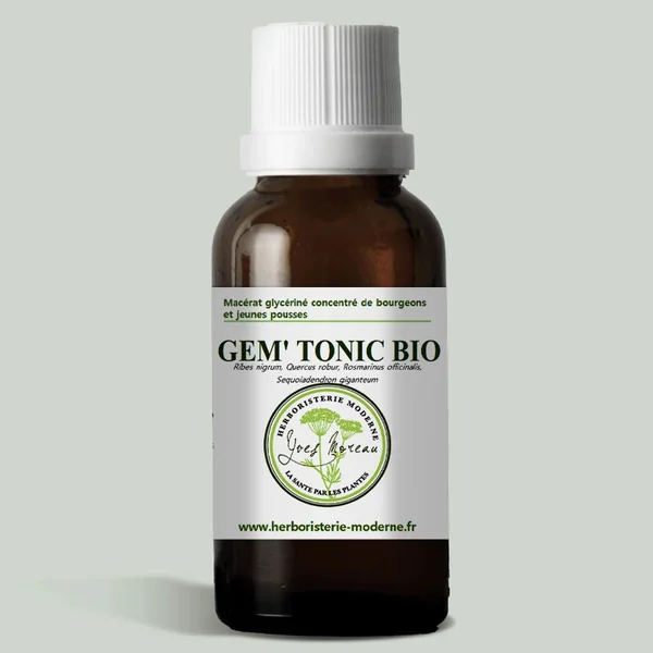 Macérât glycériné concentré de bourgeons Gem Tonic BIO