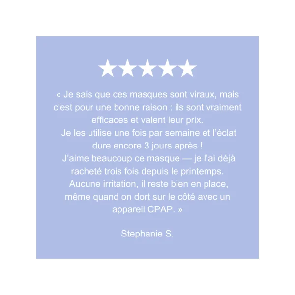 MASQUE HYDRATANT INTENSE