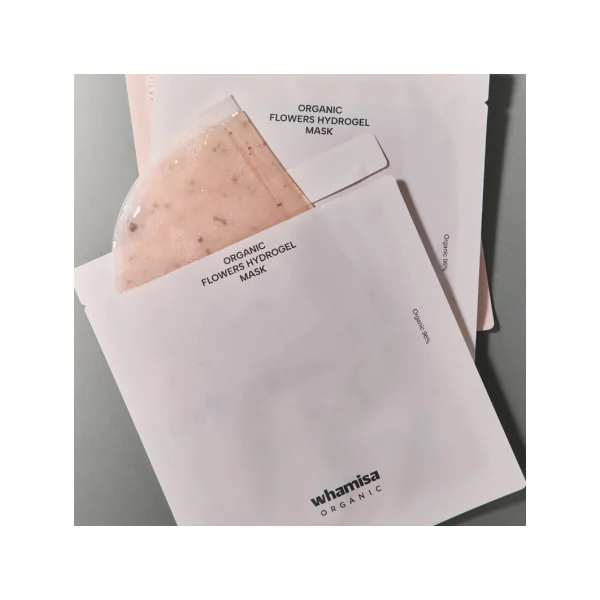 Masque Hydrogel aux fleurs bio