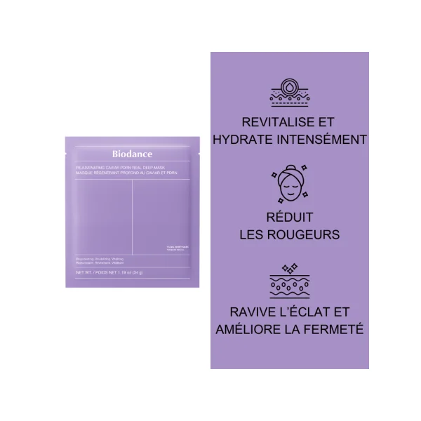 Masque Régénérant au Caviar et PDRN
