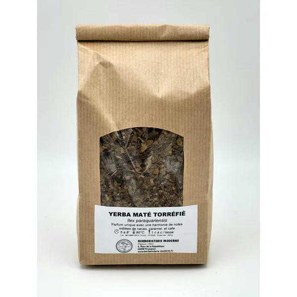 Maté Vert Torréfié Yerba maté feuilles (Tisane en vrac)