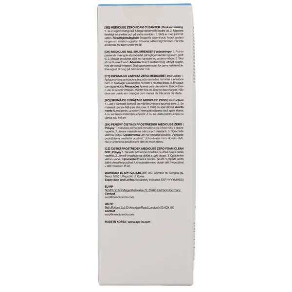 Medicube Zero Nettoyant Moussant