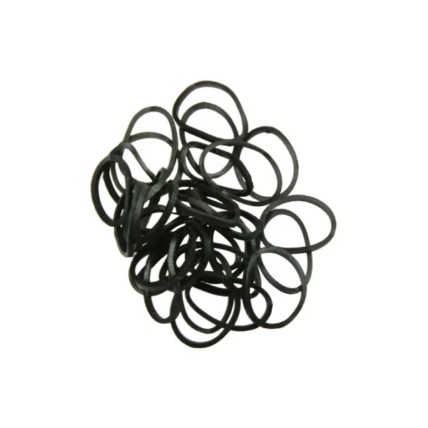 Mezzo Elastiques Noirs x2000