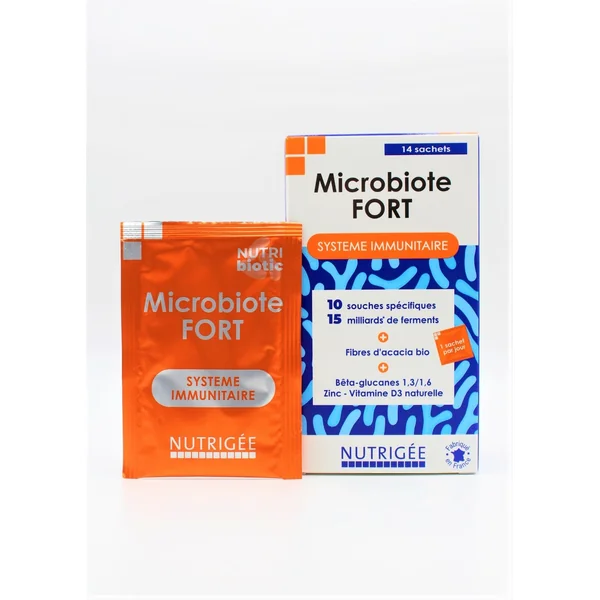Microbiote Fort Probiotiques et Prébiotique (Sachets)