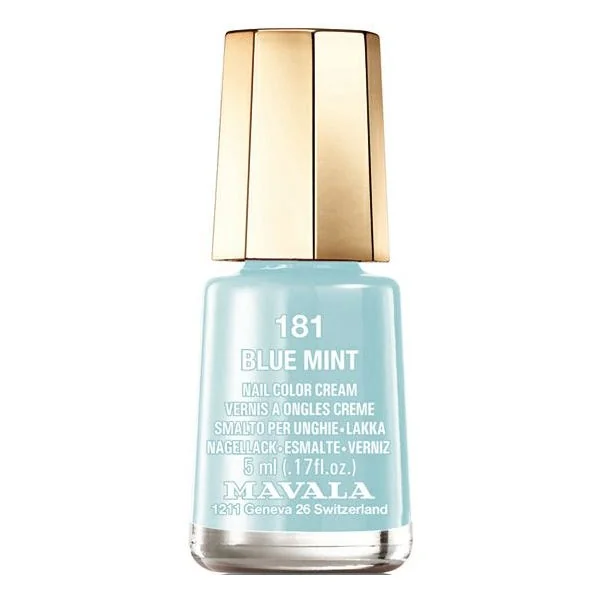 MINI COLOR - 181 BLUE MINT - Vernis à Ongles Crème, 5ml