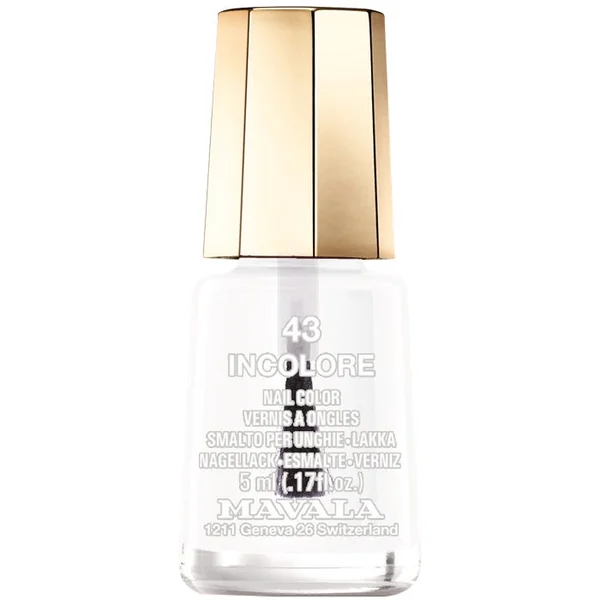 MINI COLOR - 43 INCOLORE - Vernis à Ongles, 5ml