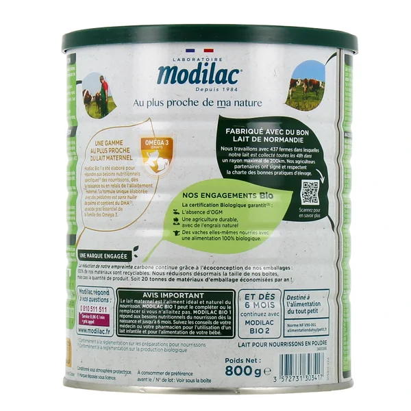 Modilac Bio LF+ Lait 1er âge