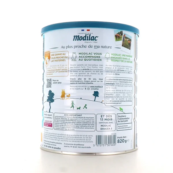 Modilac Doucéa LF+ Lait 2eme âge