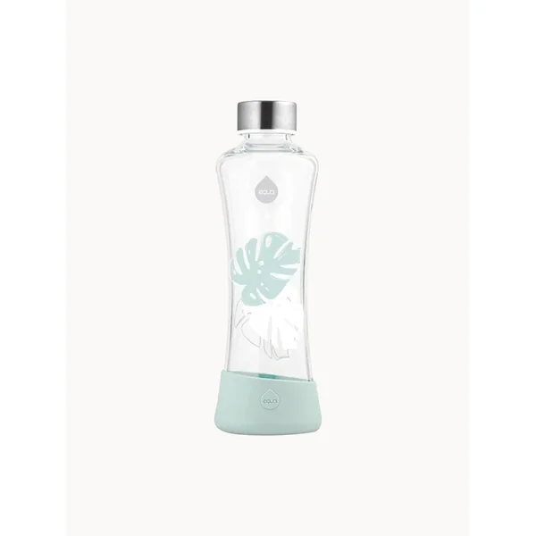 Monstera glass bottle