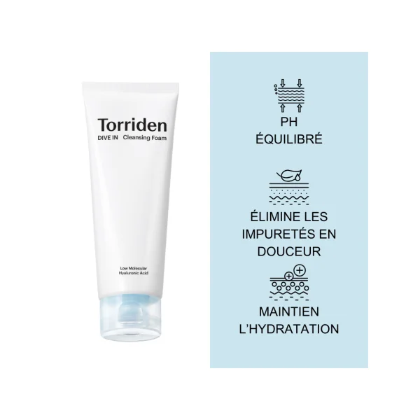 Mousse nettoyante hydratante Dive In 150ml