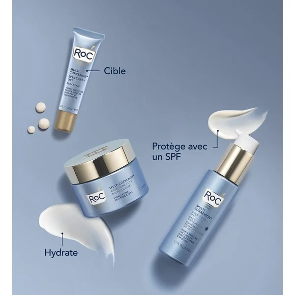 MULTI CORREXION - Unifier + Lifter Crème Nuit - Visage - Tous Types de Peaux, 50ml