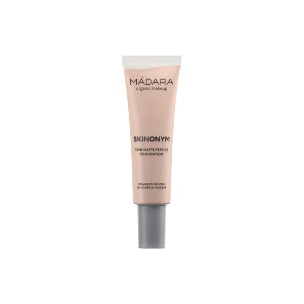 Mádara Skinonym Fond de Teint Semi-Mat aux Peptides 30 ml - Teinte : 30 : Rose Ivory