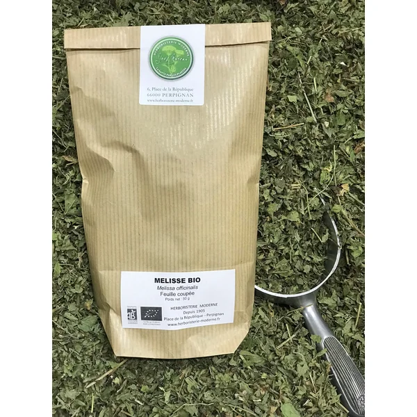 Mélisse feuilles coupées BIO (Tisane en vrac)