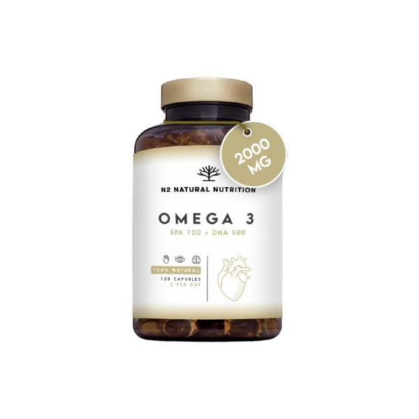 N2 Natural Nutrition Omega 3 120 Capsules