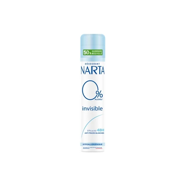 Narta Déodorant Invisible 48H Spray 200 ml
