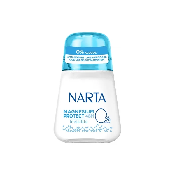 Narta Magnésium Protect Déodorant Invisible 48H 50 ml