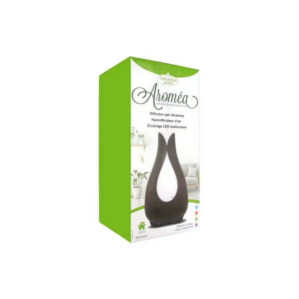 NatureSun Aroms Aroméa Diffuseur d'Huiles Essentielles - Teinte : Bois Foncé