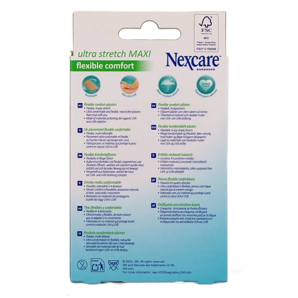 Nexcare Pansements Ultra Stretch MAXI