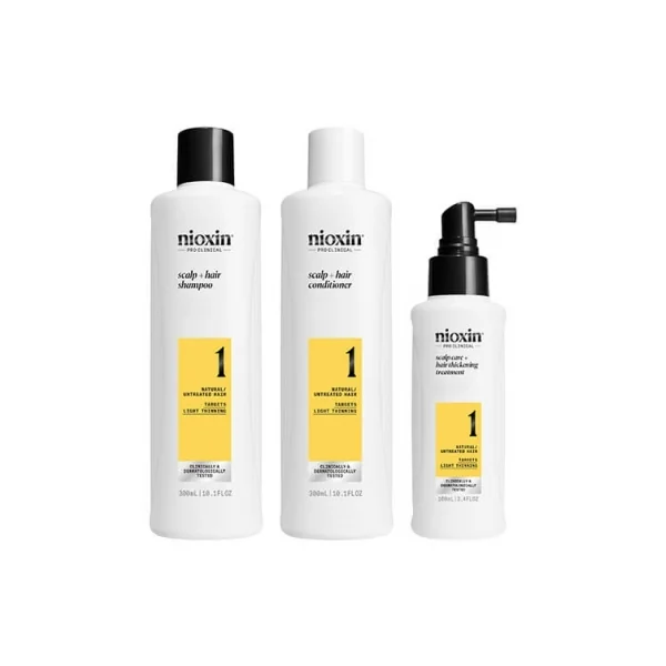 Nioxin Kit Anti-chute System 1 Chute Modérée Cheveux Naturels