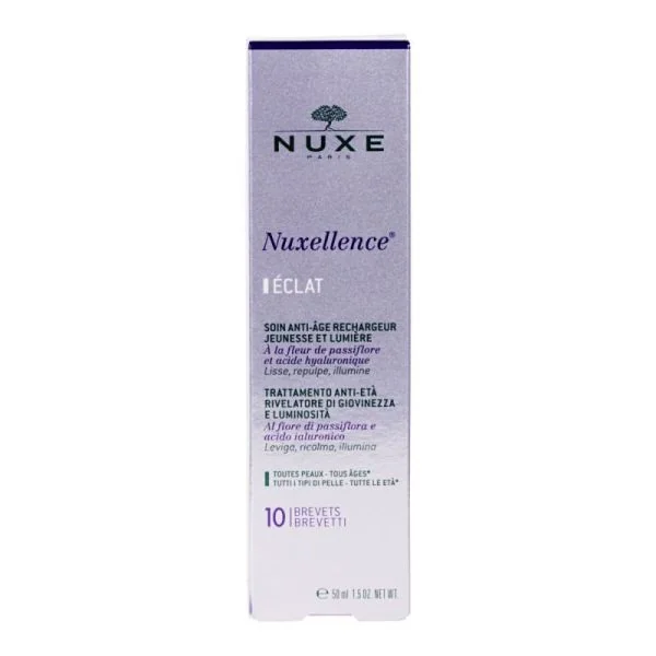 Nuxellence Eclat Soin Anti-ge Rechargeur Jeunesse et Lumière 50mL