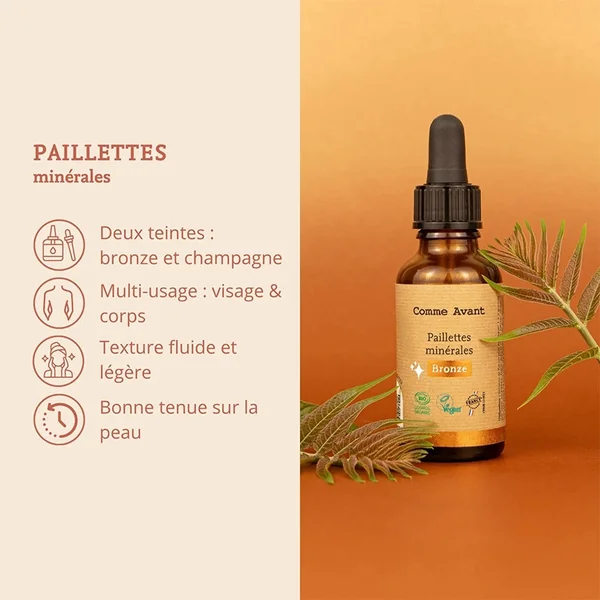 Paillettes minérales