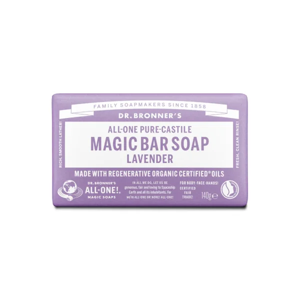 Pain de savon lavande 140g