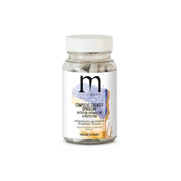 Patrice Mulato Gélules Complexe Cheveux Spiruline Mulato