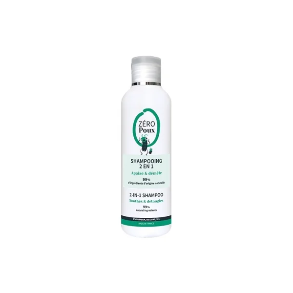 Patrice Mulato Shampooing 2 en 1 Zéro Poux Mulato 200ml