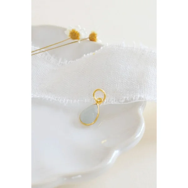 Pendentif charm pierre de naissance