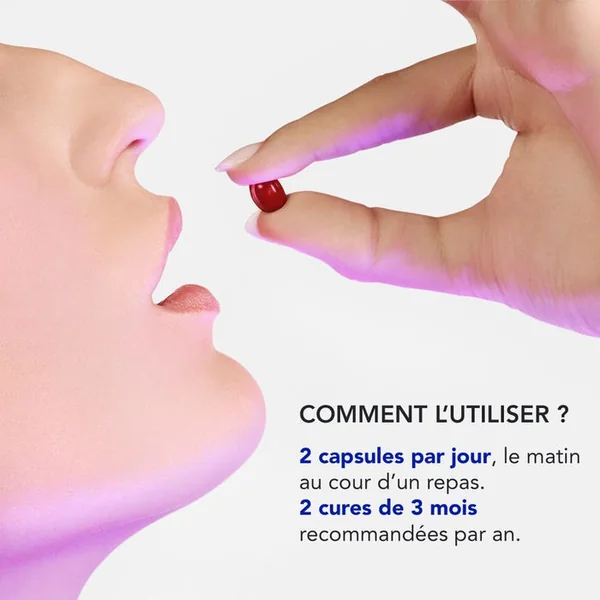PHYTOPHANERE - Cheveux et Ongles Complément Alimentaire Force, Croissance, Volume, 2x120 capsules