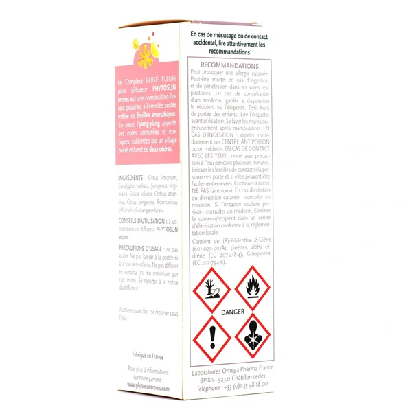 Phytosun Aroms Complexe Diffusion Boisé Fleuri