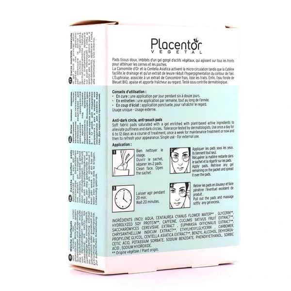 Placentor Pads Anti-Cernes Anti-Poches