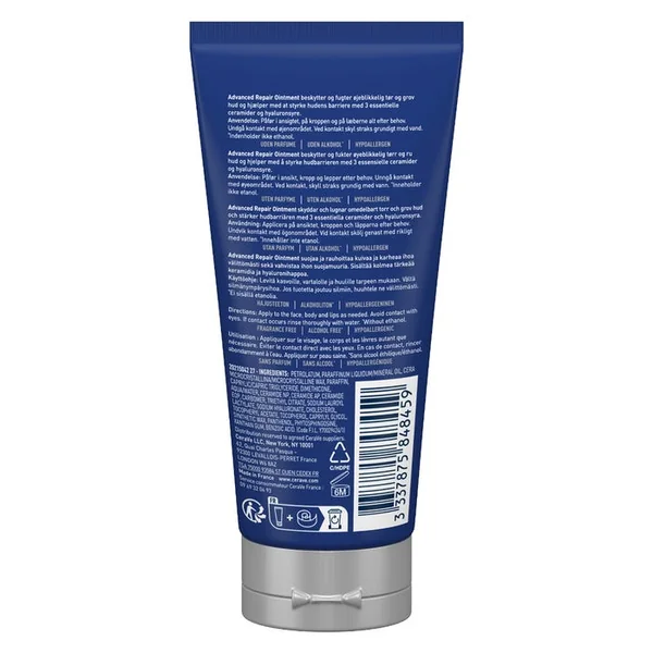 Pommade Réparatrice Intensive Visage & Corps, Peaux Très Sèches Abîmées Craquelées, 88ml