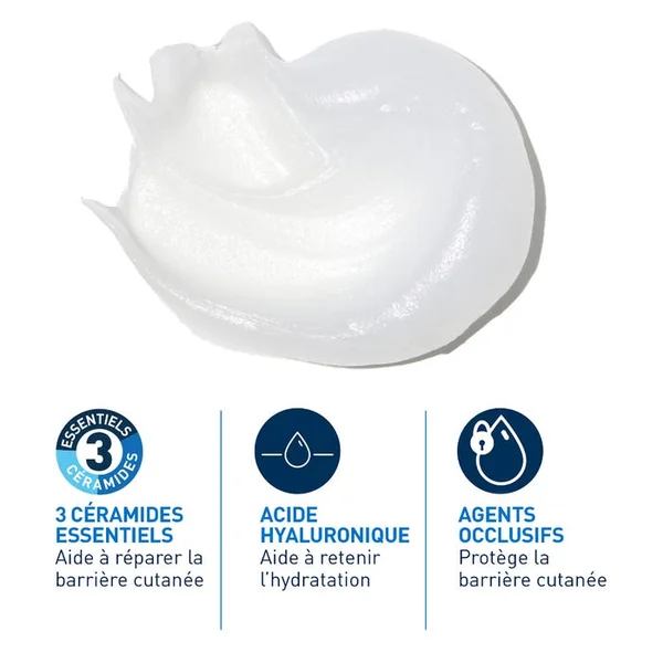 Pommade Réparatrice Intensive Visage & Corps, Peaux Très Sèches Abîmées Craquelées, 88ml