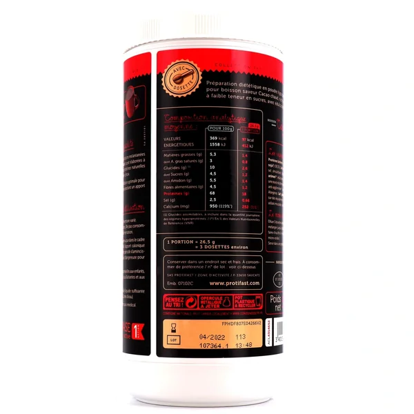 Protifast Boisson Saveur Cacao Chaud