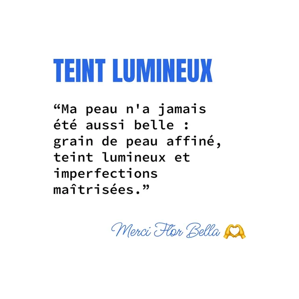Protocole Éclat du teint peaux normales à mixtes