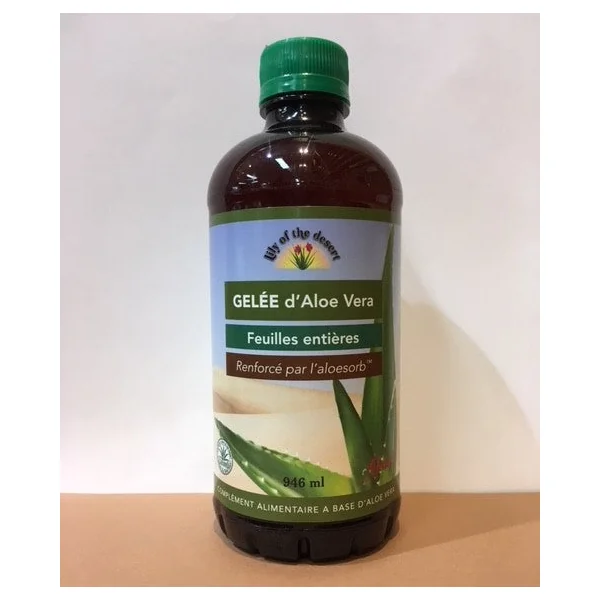 Pure Gelée Aloe Vera à boire (Feuilles entières)