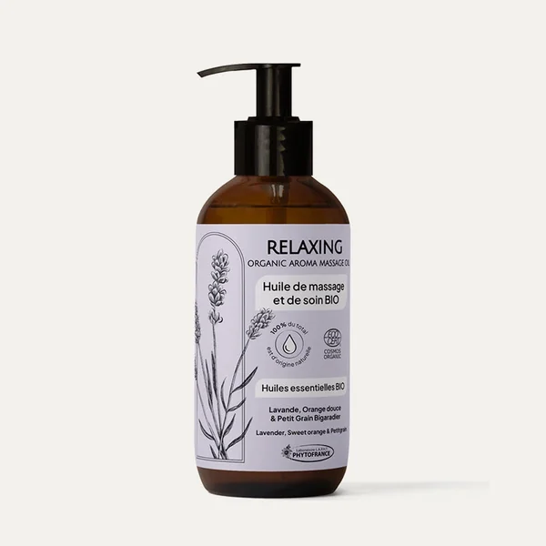 Relaxing - Huile de massage et de soin BIO