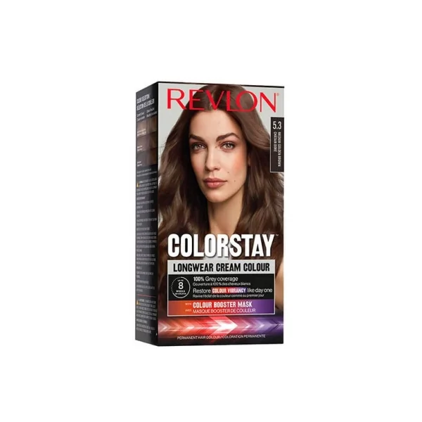 Revlon Maquillage Coloration Permanente Colorstay N°5.3 Châtain Doré Revlon